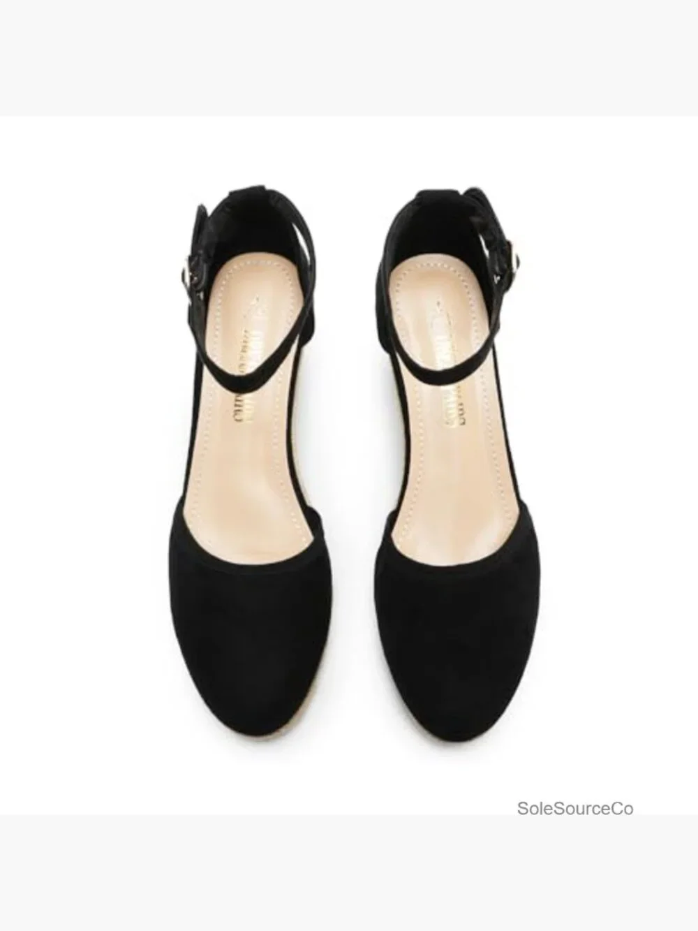 Espadrilles Closed Toe Ankle Strap Platform Wedge Sandals Dressy